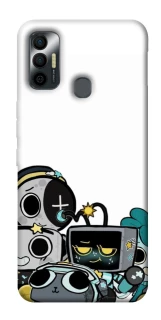 Чохол на TECNO Spark 7 Dandy World Heroes фото 1 з 1