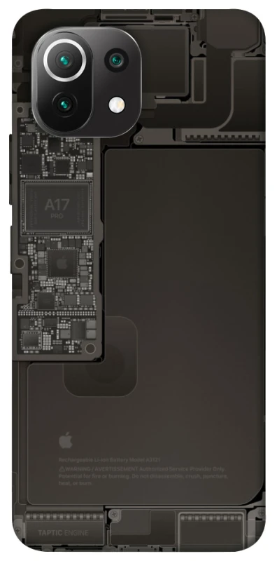 Чехол на Xiaomi Mi 11 Lite iPhone 17 фото 1 из 1