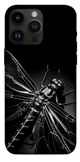 Чехол на Apple iPhone 14 Pro Max (6.7") Black dragonfly фото 1 из 1