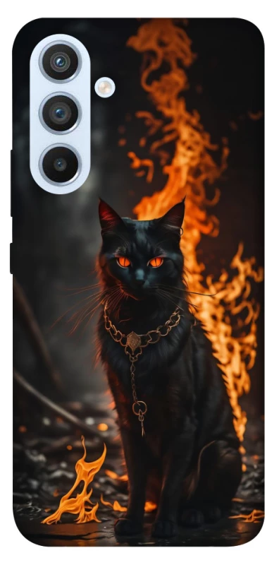 Чохол на Samsung Galaxy A54 5G Вогняний кіт фото 1 з 1