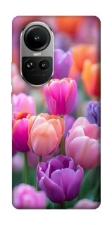Чехол на Oppo Reno 10 Поле тюльпанов фото 1 из 2