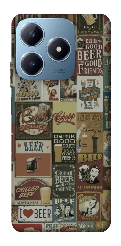 Чохол на Realme C63 Retro collage ver.1 фото 1 з 1