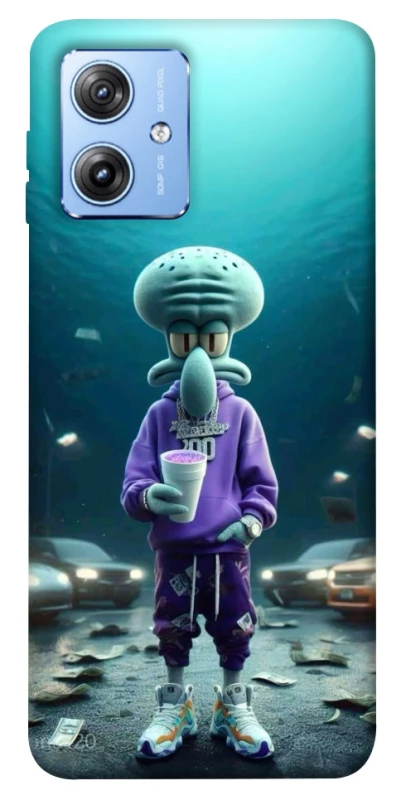 Чехол на Motorola Moto G84 Сквидвард фото 1 из 1