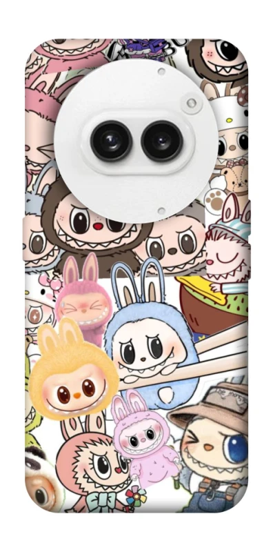 Чохол на Nothing Phone (2a) All Labubus фото 1 з 1