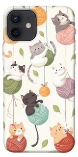 Чохол на Apple iPhone 12 (6.1") Funny Kittens фото 1 з 1