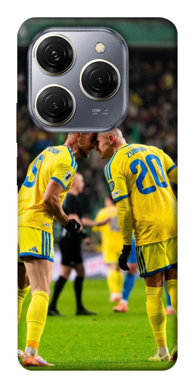 Чехол на TECNO Spark 20 Pro UA-Football ver.2 фото 1 из 1