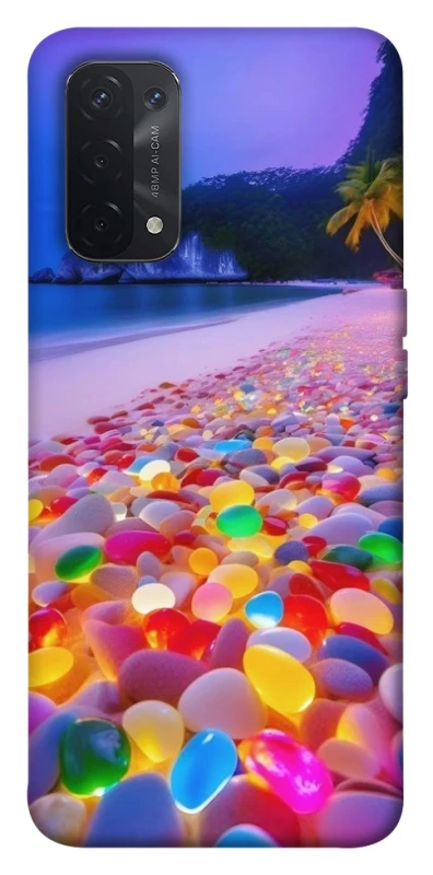 Чохол на Oppo A54 5G / A74 5G Каміння світиться на березі фото 1 з 1