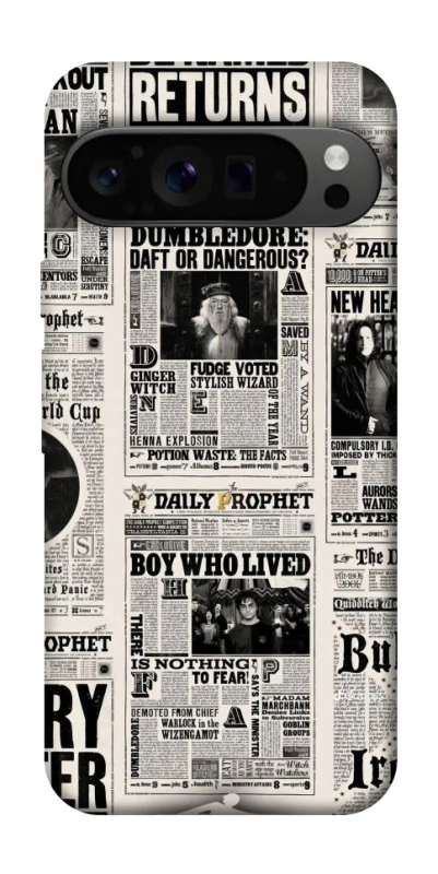 Чехол на Google Pixel 9 Pro Harry Potter newspaper фото 1 из 1