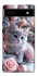 Чохол на Google Pixel 6a Christmas Kitty фото 1 з 1