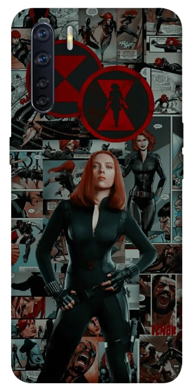 Чохол на Oppo A91 Black Widow фото 1 з 1