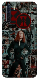 Чохол на Oppo A91 Black Widow фото 1 з 1