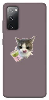 Чохол на Samsung Galaxy S20 FE cat matcha фото 1 з 1