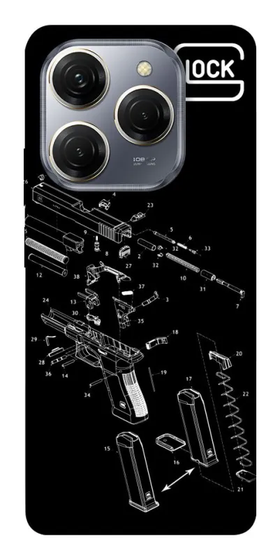 Чохол на TECNO Spark 20 Pro LOCK фото 1 з 1