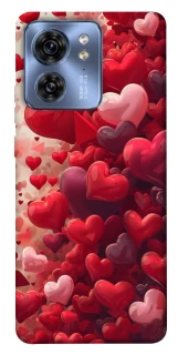 Чохол на Motorola Edge 40 Many hearts фото 1 з 1