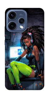 Чохол на Oppo Reno 15 Cyber girl фото 1 з 2