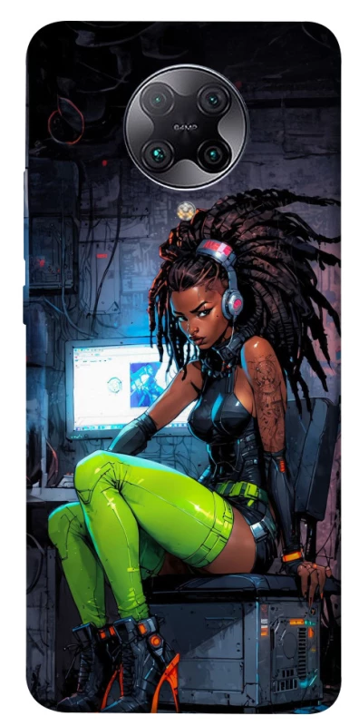 Чохол на Xiaomi Redmi K30 Pro / Poco F2 Pro Cyber girl фото 1 з 1