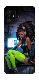 Чехол на Samsung Galaxy A51 5G Cyber girl фото 1 из 1