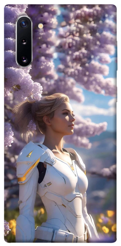 Чохол на Samsung Galaxy Note 10 Cyber space girl ver.1 фото 1 з 1