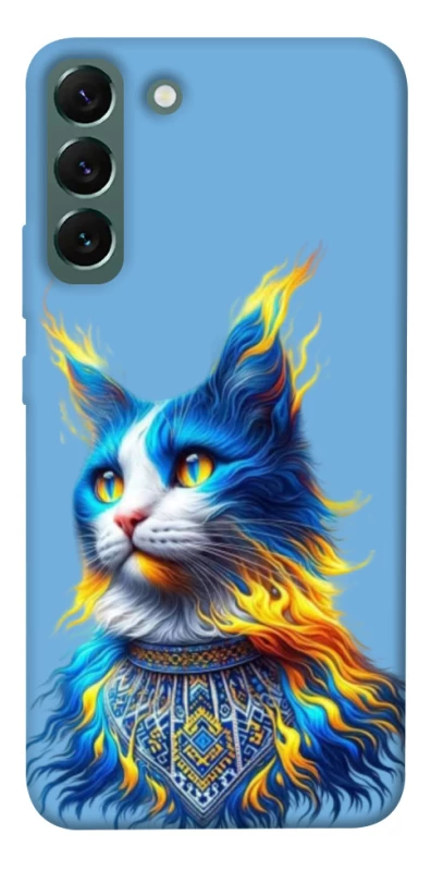 Чохол на Samsung Galaxy S22+ Кіт патріот фото 1 з 1