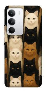 Чохол на Realme C71 Colorful Cat Collage фото 1 з 1
