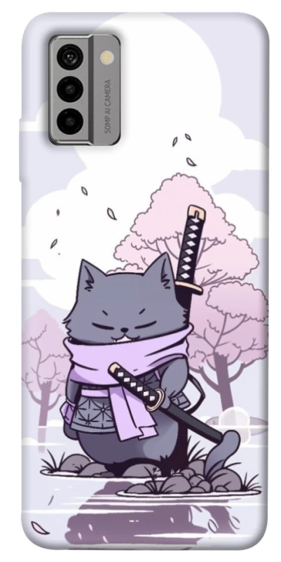 Чохол на Nokia G22 Samurai cat фото 1 з 1