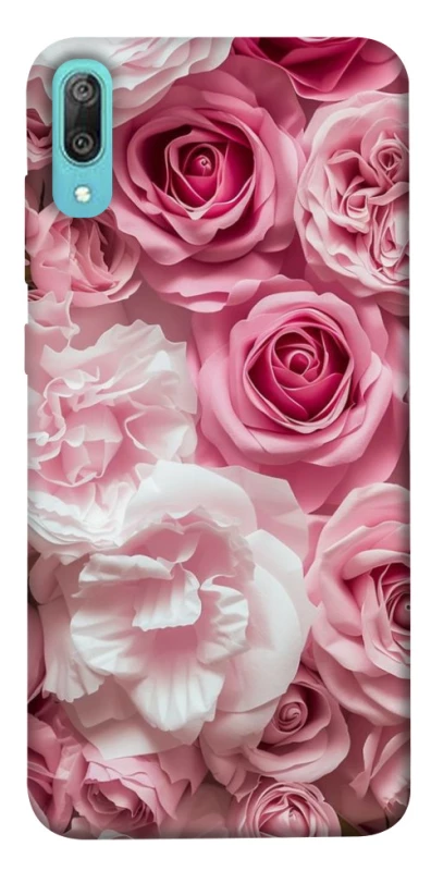 Чохол на Huawei Y6 Pro (2019) Рожеві Квіти фото 1 з 1