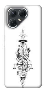 Чехол на TECNO Pova 7 Tattoo ver.7 фото 1 из 1