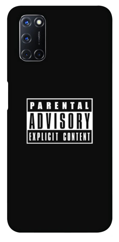 Чохол на Oppo A52 / A72 / A92 Parental Advisory Label фото 1 з 1