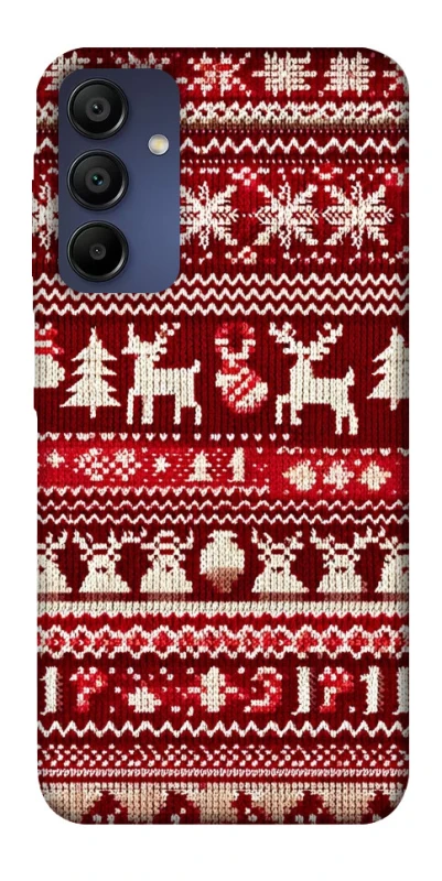 Чохол на Samsung Galaxy A15 4G/5G Christmas jumper ver.2 фото 1 з 1