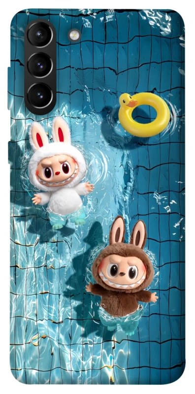 Чехол на Samsung Galaxy S21+ Labubu in the pool фото 1 из 1