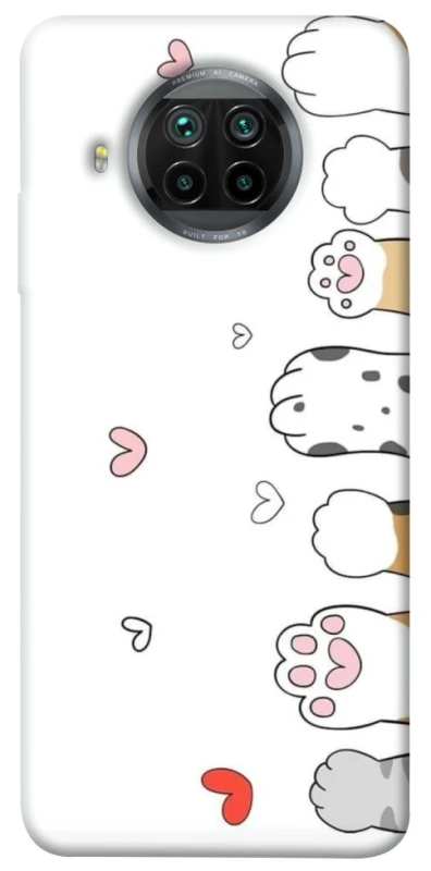 Чехол на Xiaomi Mi 10T Lite / Redmi Note 9 Pro 5G Paws фото 1 из 1