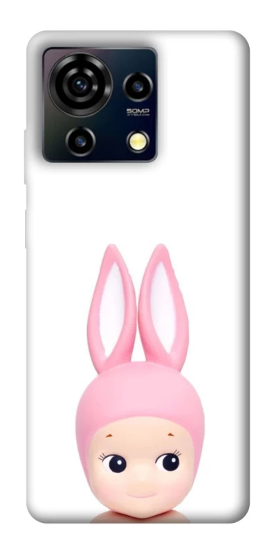 Чохол на ZTE Blade V50 Vita Minimal Bunny Peek фото 1 з 1