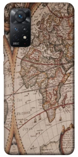 Чехол на Xiaomi Redmi Note 12 Pro 4G Карта путешествий фото 1 из 1