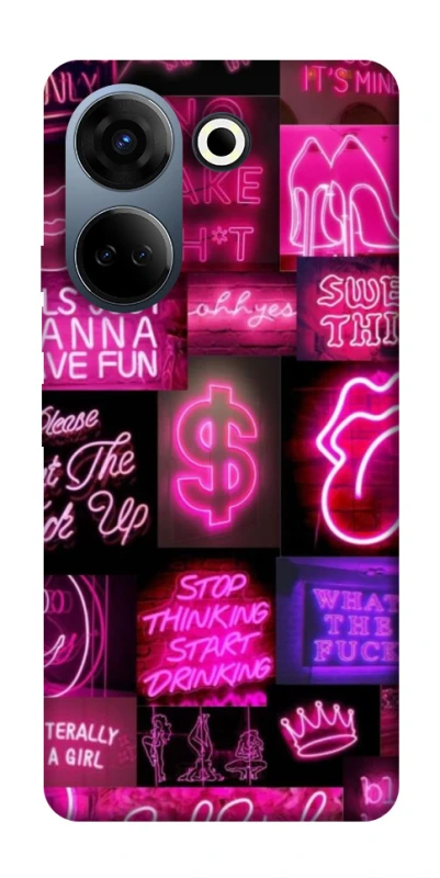 Чехол на TECNO Camon 20 Pro (CK7n) Hot collage ver.9 фото 1 из 1