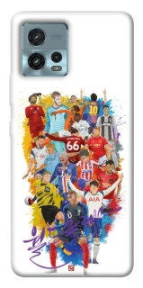 Чехол на Motorola Moto G72 Football Abstract v2 фото 1 из 1