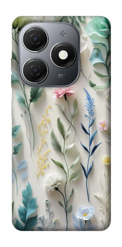 Чохол на TECNO Spark 20 Floral design ver.3 фото 1 з 1