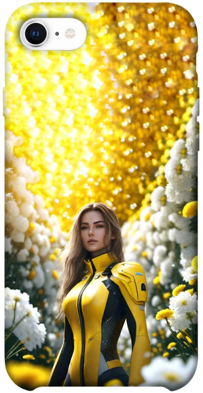 Чохол на Apple iPhone SE (2020) Cyber space girl ver.2 фото 1 з 1