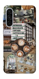 Чохол на Samsung Galaxy A36 5G Coffee collage ver.5 фото 1 з 1