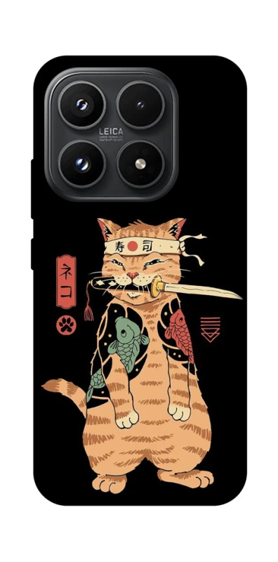 Чехол на Xiaomi 17 Кот-самурай фото 1 из 1