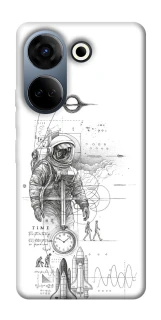 Чехол на TECNO Camon 20 Pro (CK7n) Tattoo ver.1 фото 1 из 1