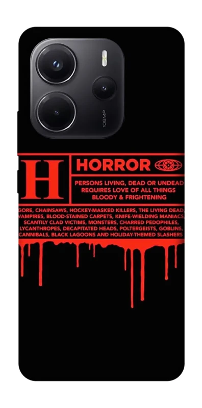 Чохол на Xiaomi Redmi Note 14 4G (Europe version) Horror Halloween фото 1 з 1
