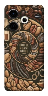Чехол на TECNO Pova 6 Neo (LI6) Coffee roast guide фото 1 из 1