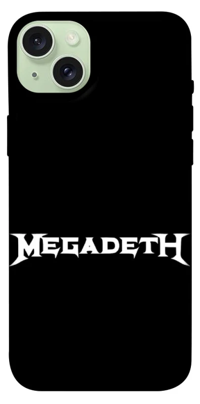 Чохол на Apple iPhone 15 Plus (6.7") Megadeth logo фото 1 з 1