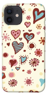 Чохол на Apple iPhone 12 (6.1") Pretty hearts фото 1 з 1