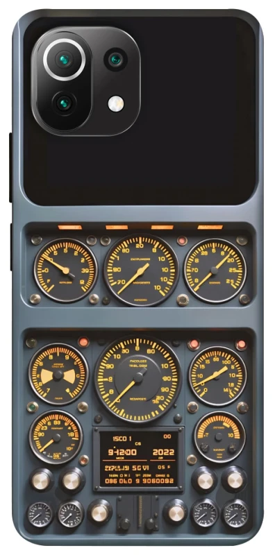Чехол на Xiaomi Mi 11 Lite Airplane instrument panel фото 1 из 1