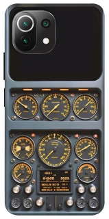 Чохол на Xiaomi Mi 11 Lite Airplane instrument panel фото 1 з 1