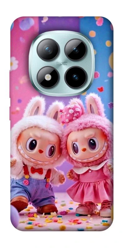 Чохол на Xiaomi Redmi Note 15 Pro+ 5G Labubu twins ver.3 фото 1 з 1