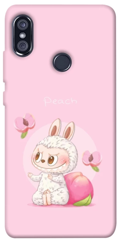 Чехол на Xiaomi Redmi Note 5 Pro / Note 5 (AI Dual Camera) Mokoko Peach фото 1 из 1