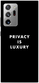 Чехол на Samsung Galaxy Note 20 Ultra Privacy is luxury фото 1 из 1