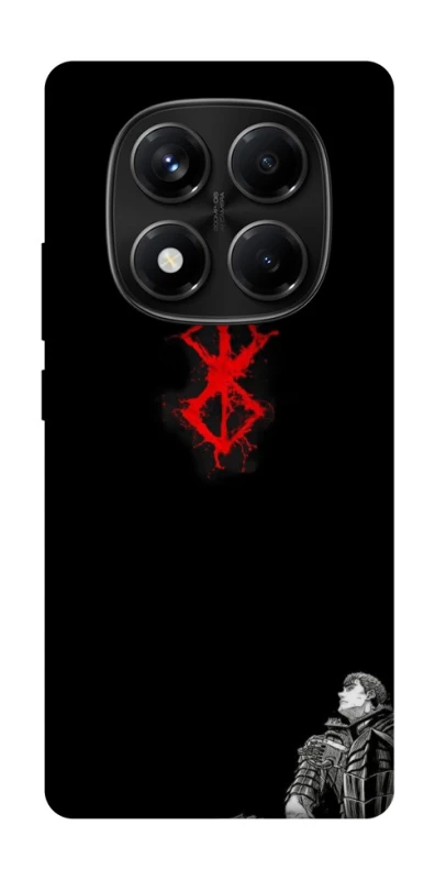 Чохол на Xiaomi Redmi Note 14 Pro 4G berserk black фото 1 з 1